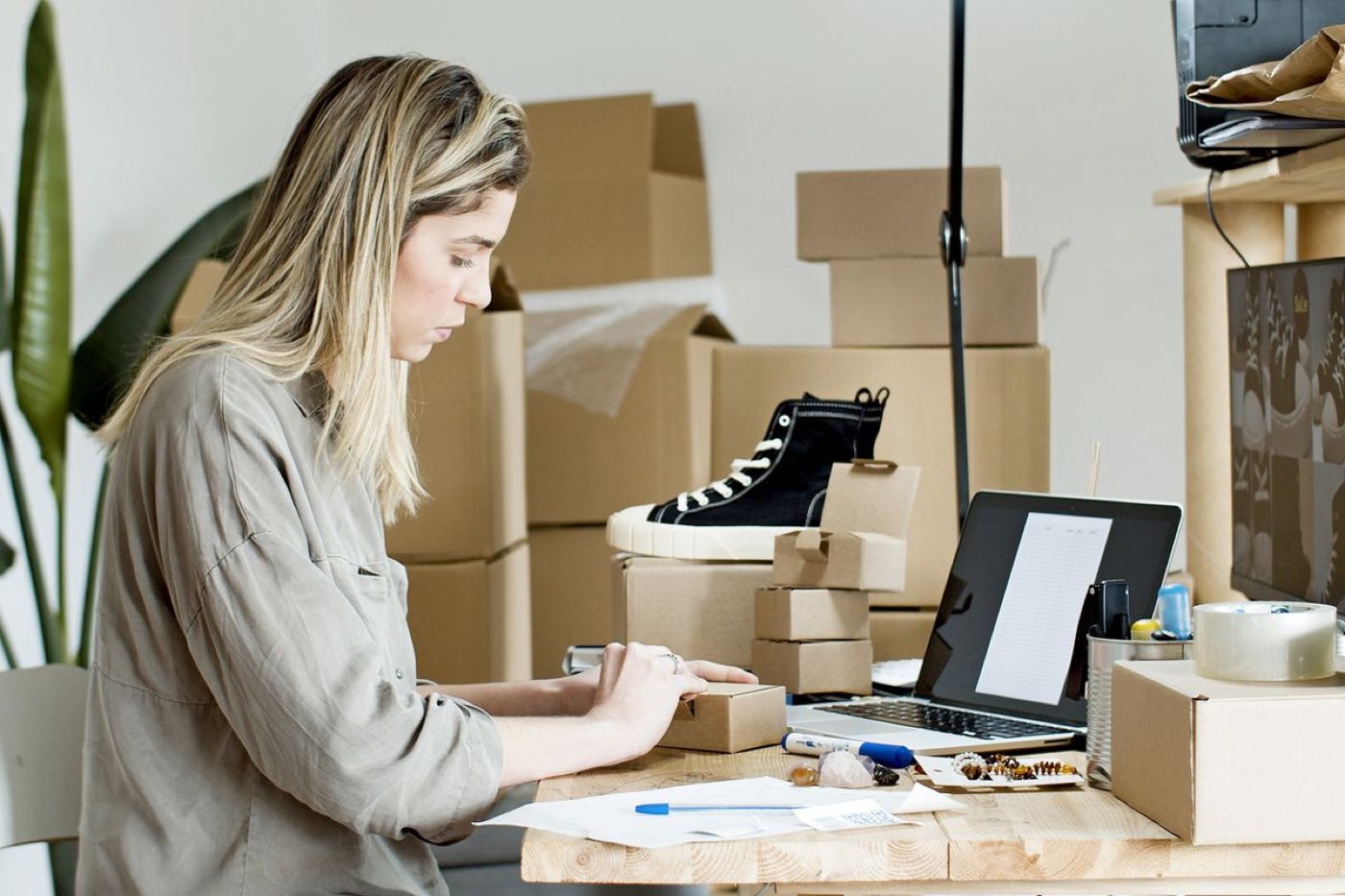 Value-added services running beside automation bays at a technology-enabled Lozy warehouse in Delhi NCR