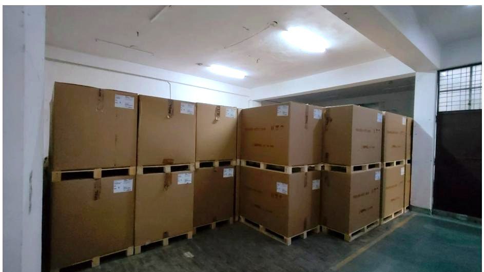 Food & Beverage warehousing at a Lozy facility